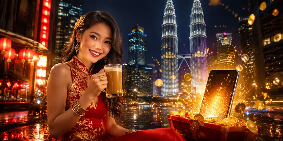 Pemain menggunakan telefon bimbit untuk mengikuti pasaran bola sepak langsung di Kuala Lumpur
