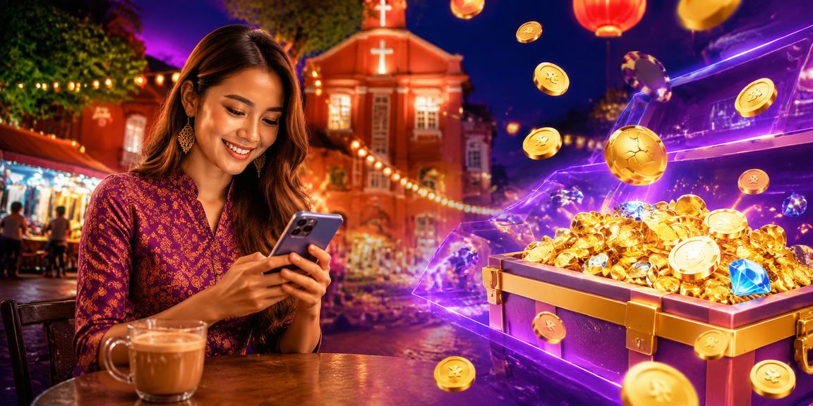 Pengguna log masuk platform 27th di Melaka menggunakan telefon pintar